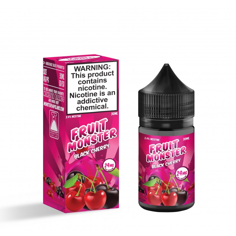 Fruit MONSTER Synthetic Salt Black Cherry 30mL, fruit monster, fruit monster salt